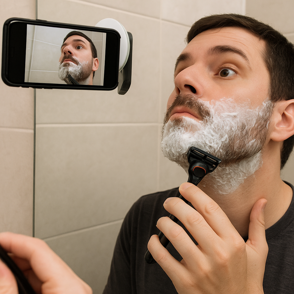 The sink-side shave that doesn't wreck your neck