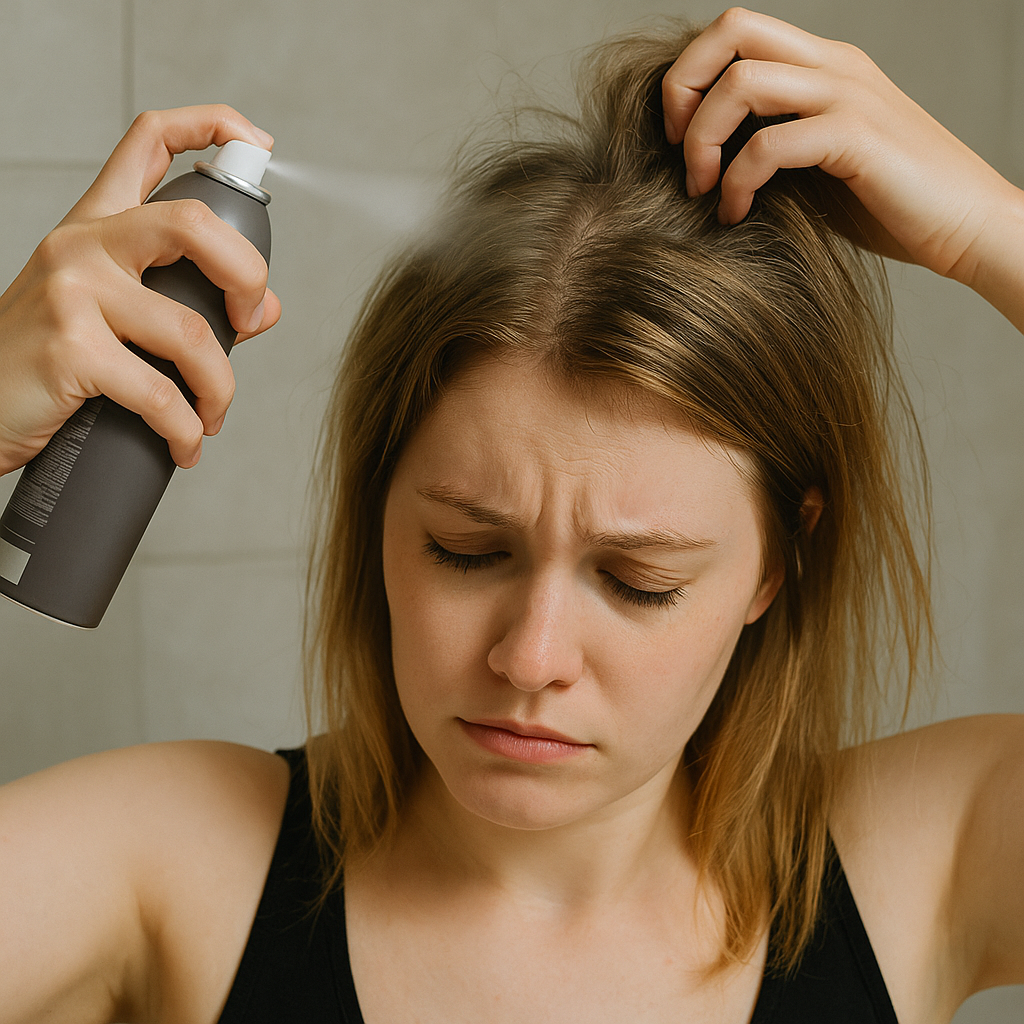 Your hair doesn't need a full wash, it needs a scalp reset