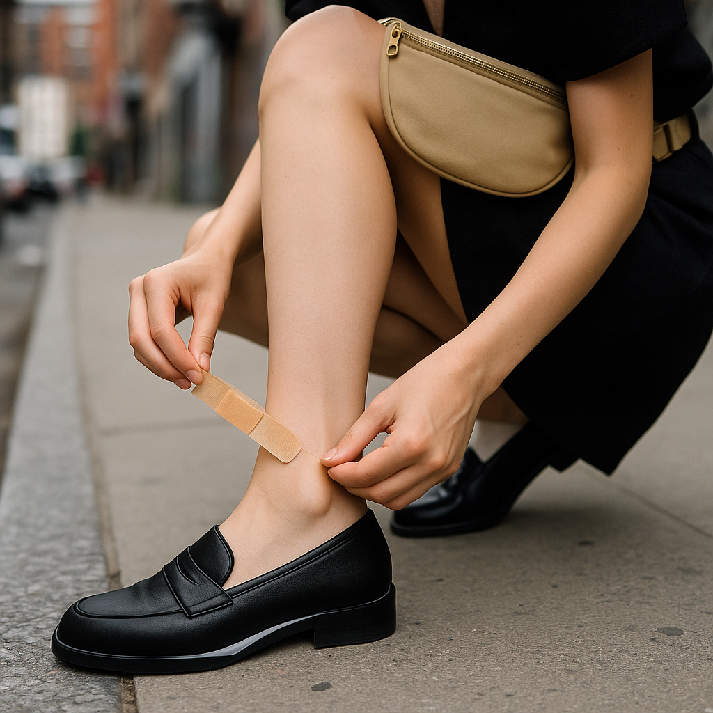 Blister-proof shoes without ruining the look