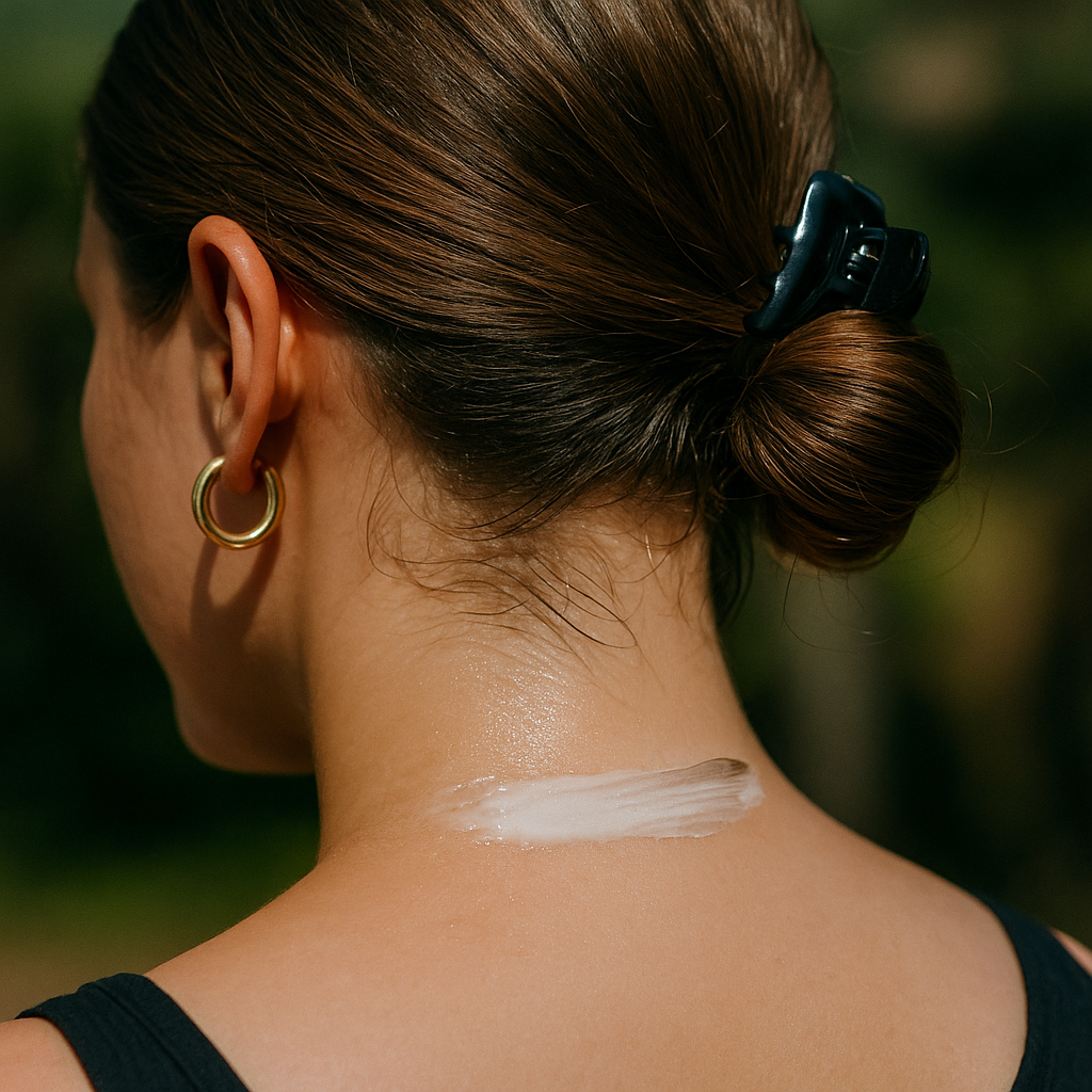 When your neck gets sweaty, change the neckline plan