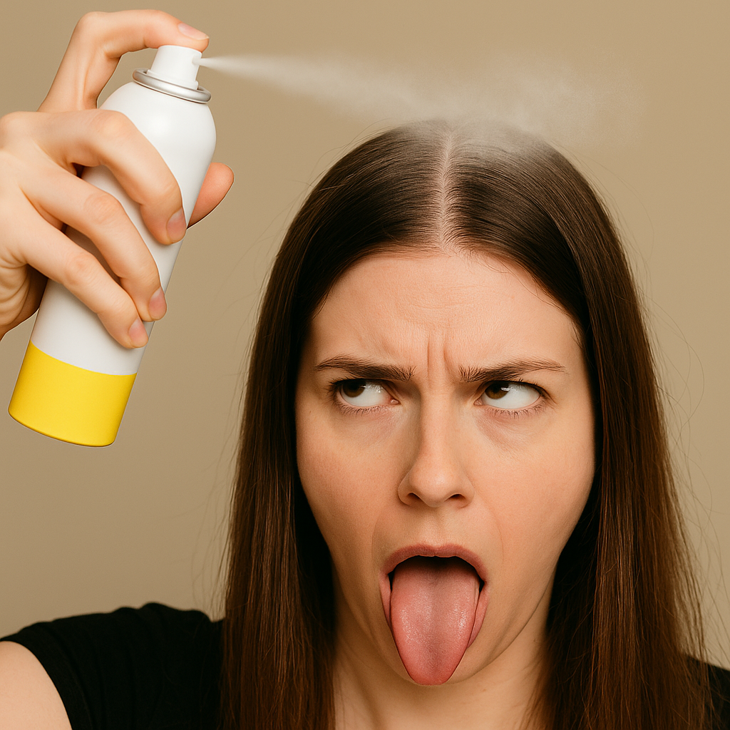 Make dry shampoo a scalp tool, not a hair perfume