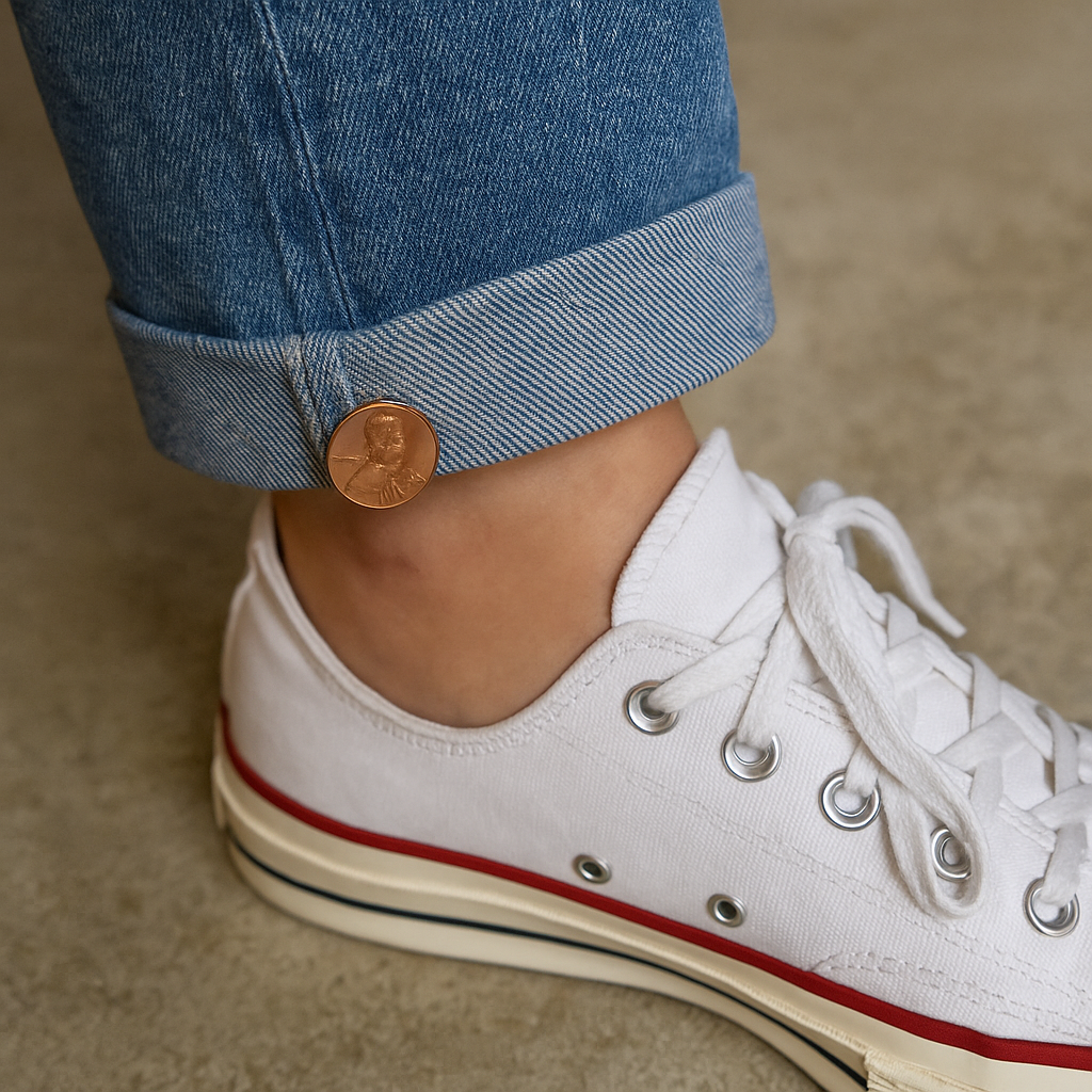 Cuff control: the coin-weight fold that looks intentional