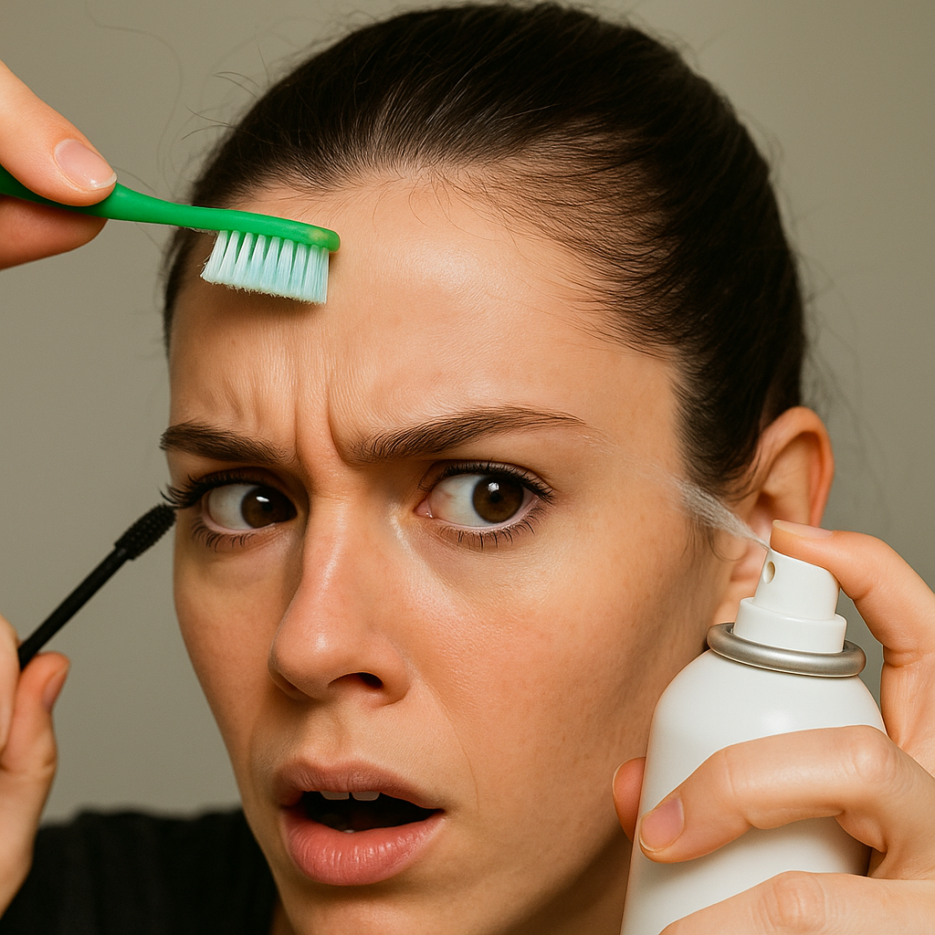 The damp-toothbrush pass that kills the fuzzy halo