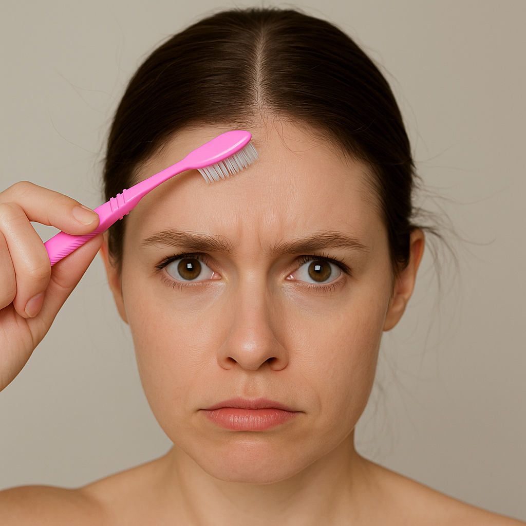 The toothbrush test for flyaways